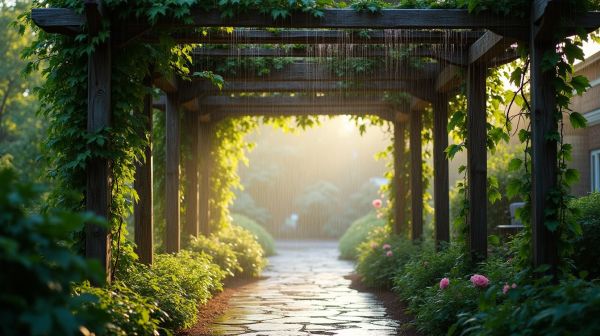 Pergola : la toile qui résiste au soleil et à la pluie
