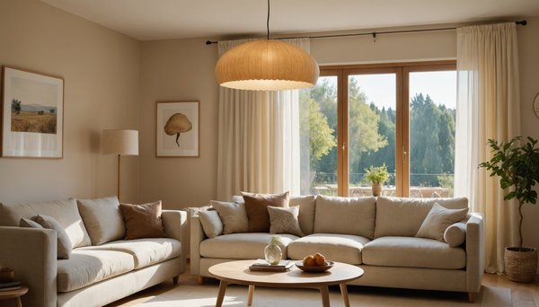 Créer une ambiance chaleureuse avec une suspension scandinave champignon dans l'aude